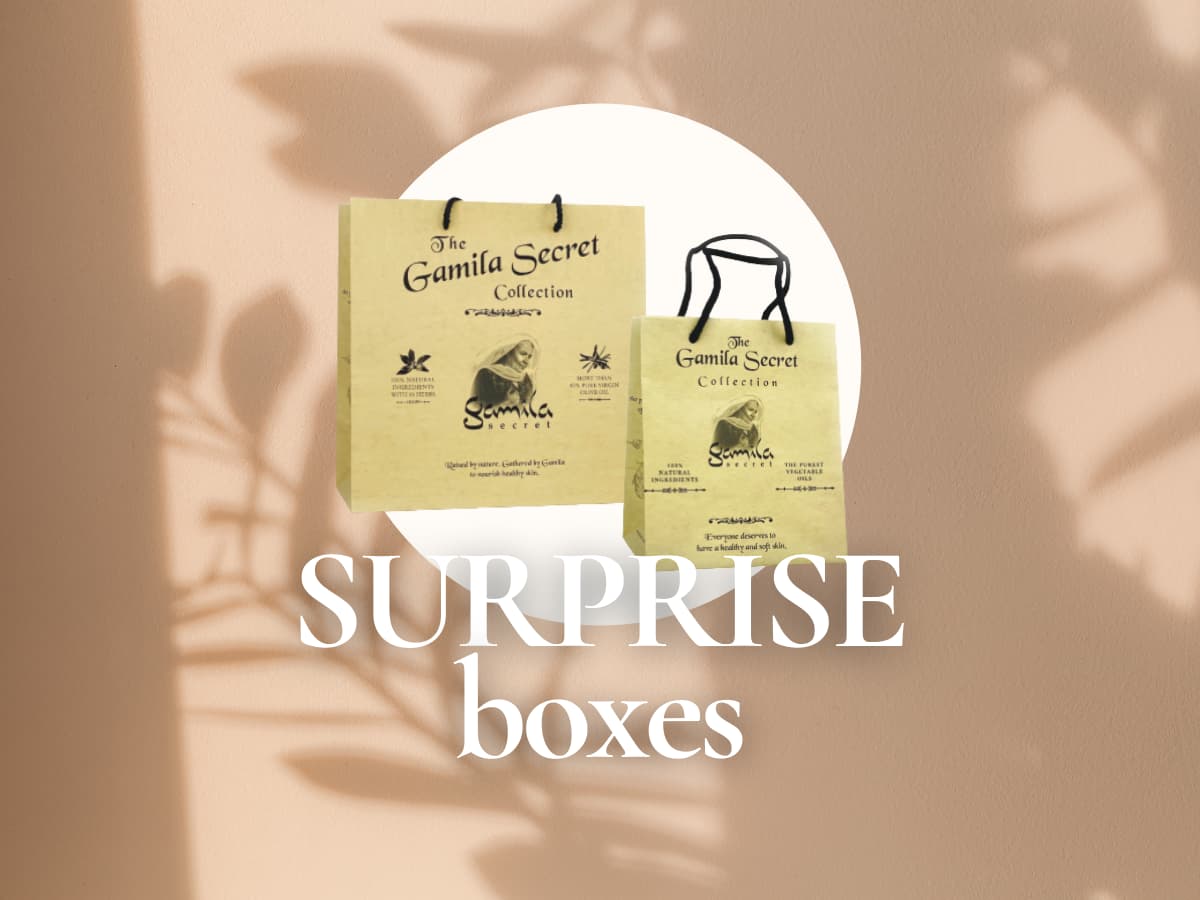 Surprise yourself with the Gamila Boxes!